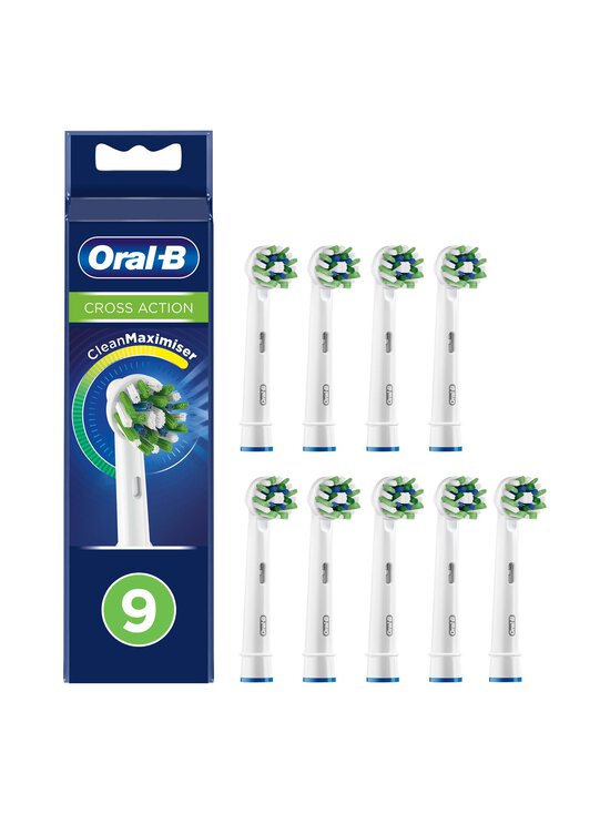 Oral-B - CrossAction brush head 9 pcs - WHITE - photo 2 Oral-B - CrossAction brush head 9 pcs - WHITE | Stockmann - photo 2