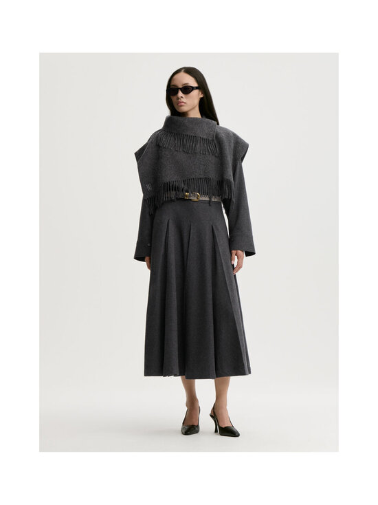 By Malene Birger - Turtla-huivi - M65 DARK GREY MELAN | Stockmann - photo 2