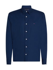 Tommy Hilfiger - Triiksärk Dobby Structure Regular Fit - C7G PREPPY NAVY | Stockmann