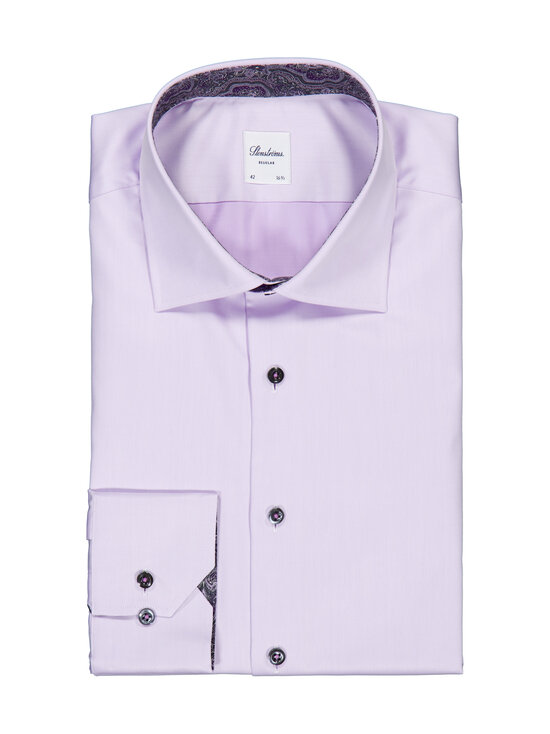 Stenströms - Regular Cuff Contrast krekls - 610 LIGHT PURPLE | Stockmann - photo 1