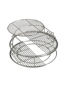 Big Green Egg - EGGspander-sarja L-kokoiseen grilliin, 5 osaa - STEEL Big Green Egg - EGGspander-sarja L-kokoiseen grilliin, 5 osaa - STEEL | Stockmann