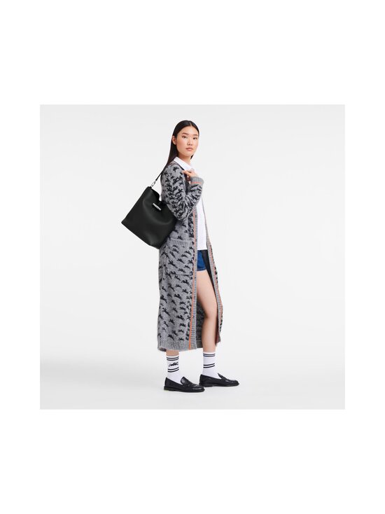 Longchamp - Le Roseau ādas soma - 001 BLACK | Stockmann - photo 5