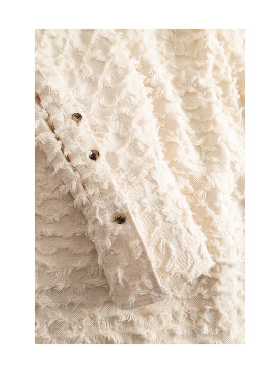 Rue de Tokyo - Seke Twill Fil De Coupe blūze - RAW WHITE | Stockmann - photo 2