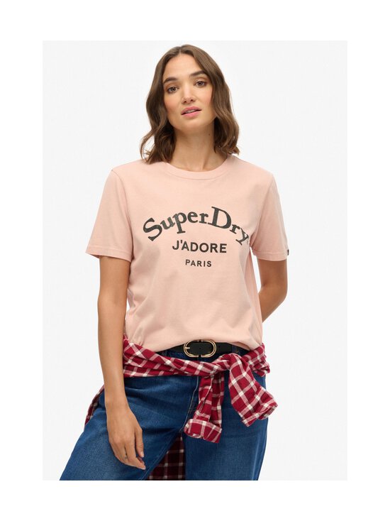 Superdry - Brand Mark Relaxed t-krekls - EQ8 VINTAGE BLUSH - photo 2 Superdry - Brand Mark Relaxed t-krekls - EQ8 VINTAGE BLUSH | Stockmann - photo 2
