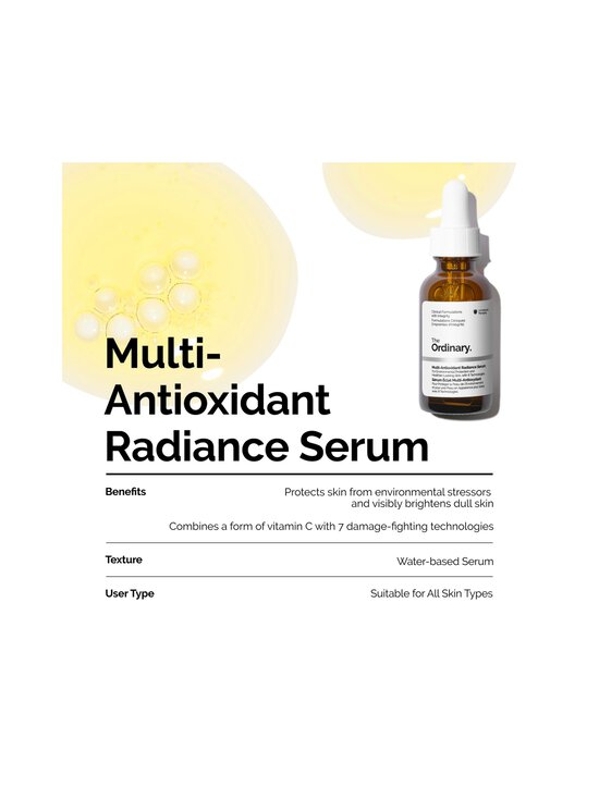 The Ordinary - Multi-Antioxidant Radiance Serum serums - NOCOL - photo 3 The Ordinary - Multi-Antioxidant Radiance Serum serums - NOCOL | Stockmann - photo 3