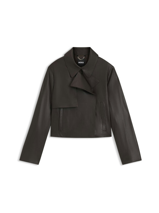 BOSS - Sarcae -nahkatakki - 207 DARK BROWN | Stockmann - photo 1