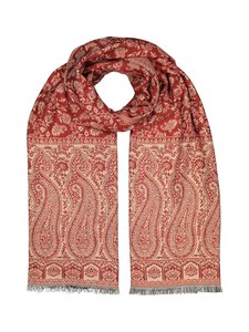 A+more - Neris jacquard -huivi - RED COMB. A+more - Neris jacquard -huivi - RED COMB. | Stockmann