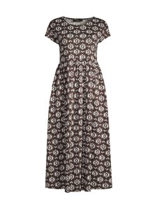 Max Mara Weekend - Gerog Jersey -printtimekko - 002 DUNKELBRAUN | Stockmann