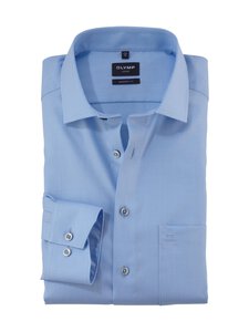 Olymp - Triiksärk Global Kent Modern Fit Solid - 11 LIGHT BLUE | Stockmann