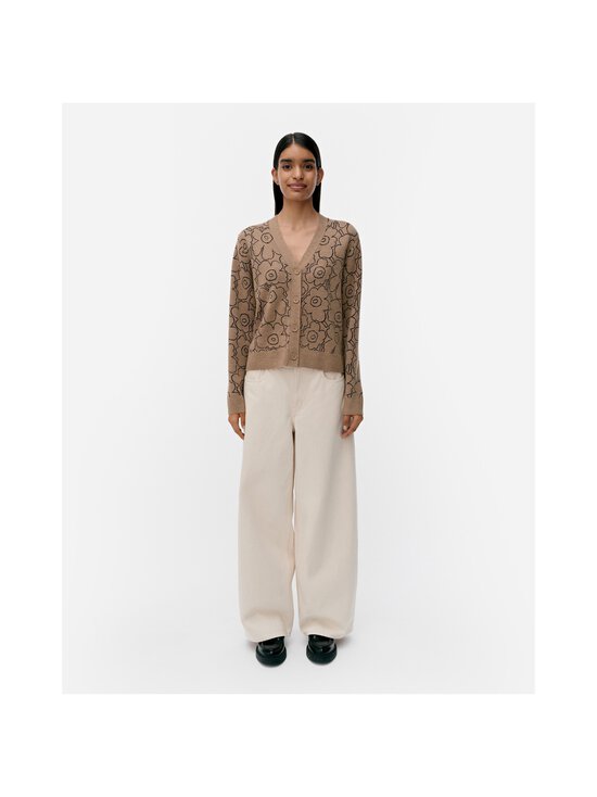 Marimekko - Eilinen Piirto Unikko -merinoneuletakki - 889 BEIGE, BLACK - photo 4 Marimekko - Eilinen Piirto Unikko -merinoneuletakki - 889 BEIGE, BLACK | Stockmann - photo 4