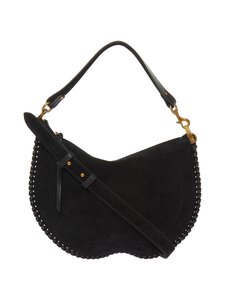 Isabel Marant - Oskan Soft Zip -nahkalaukku - 01BK BLACK | Stockmann