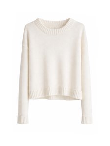 Gauhar Helsinki - Crew Neck -pellavaneule - IVORY | Stockmann