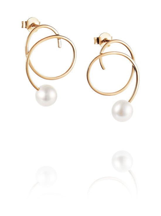 Efva Attling - Little Curly Pearly -kultakorvakorut - GOLD & PEARL - photo 2 Efva Attling - Little Curly Pearly -kultakorvakorut - GOLD & PEARL | Stockmann - photo 2