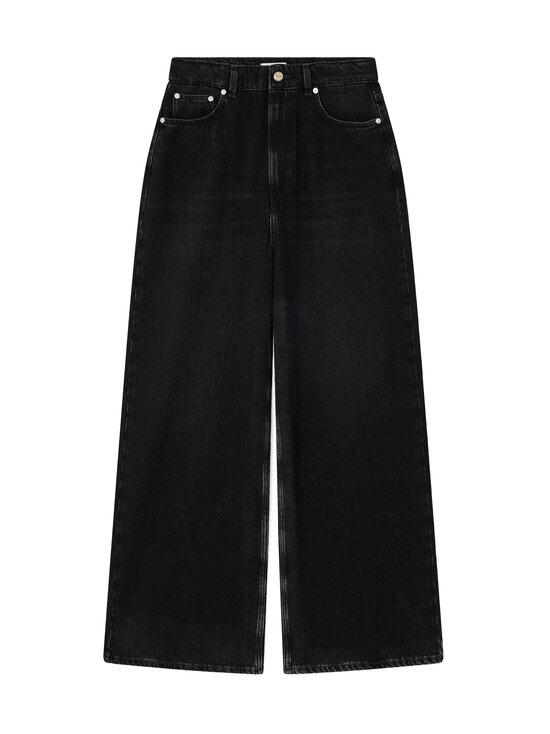 Ganni - Soft Rigid Baggy -farkut - 055 BLACK WASHED | Stockmann - photo 1