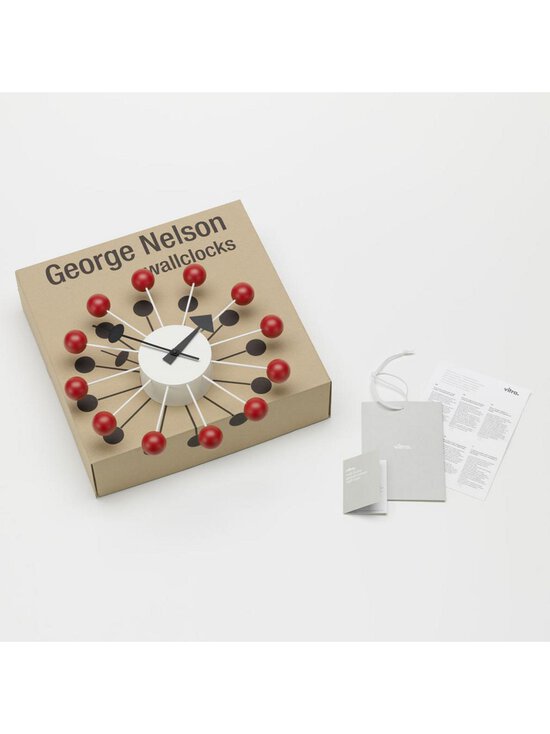 Vitra - Ball-seinäkello - HOPEA,PUNAINEN - photo 5 Vitra - Ball-seinäkello - HOPEA,PUNAINEN | Stockmann - photo 5