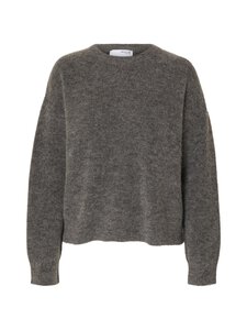 Selected - SlfSia Ras -neulepusero - MEDIUM GREY MELANGE | Stockmann