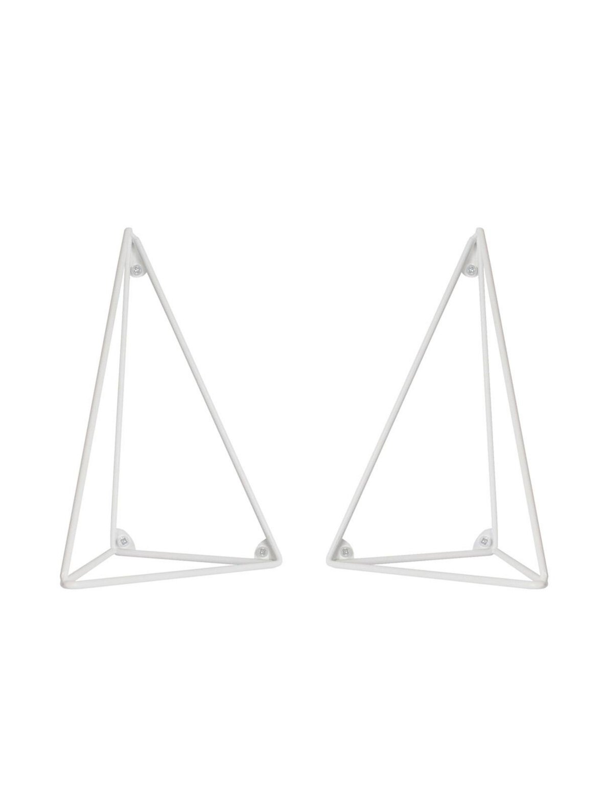 Pythagoras-hyllynkannattimet 2 kpl white