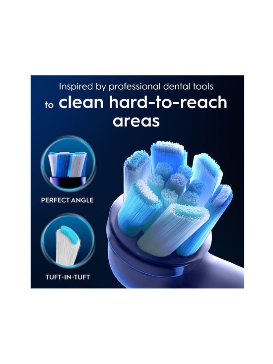 Oral-B - iO Ultimate Clean- hammasharjan vaihtoharja 6-pack - WHITE | Stockmann - photo 3