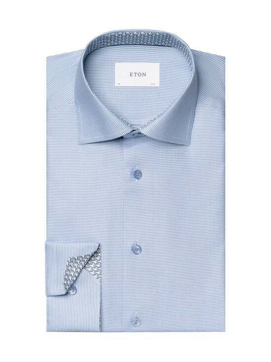 Eton - Slim Fit Semi Solid Effect Dobby -kauluspaita - 23 LIGHT BLUE - photo 1 Eton - Slim Fit Semi Solid Effect Dobby -kauluspaita - 23 LIGHT BLUE | Stockmann - photo 1