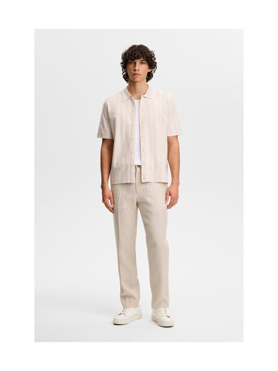 J.Lindeberg - Soren Drape -pellavahousut - U029 MOONBEAM | Stockmann - photo 4