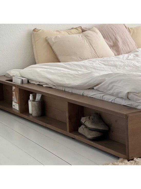 Karup - Ziggy-sänkyrunko carob brown 180 x 200 cm - BROWN | Stockmann - photo 5