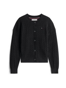 Tommy Hilfiger - Pīnīšu adījuma adīta jaka - BDS BLACK | Stockmann