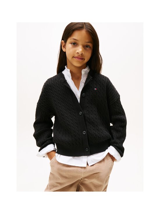 Tommy Hilfiger - Pīnīšu adījuma adīta jaka - BDS BLACK - photo 3 Tommy Hilfiger - Pīnīšu adījuma adīta jaka - BDS BLACK | Stockmann - photo 3