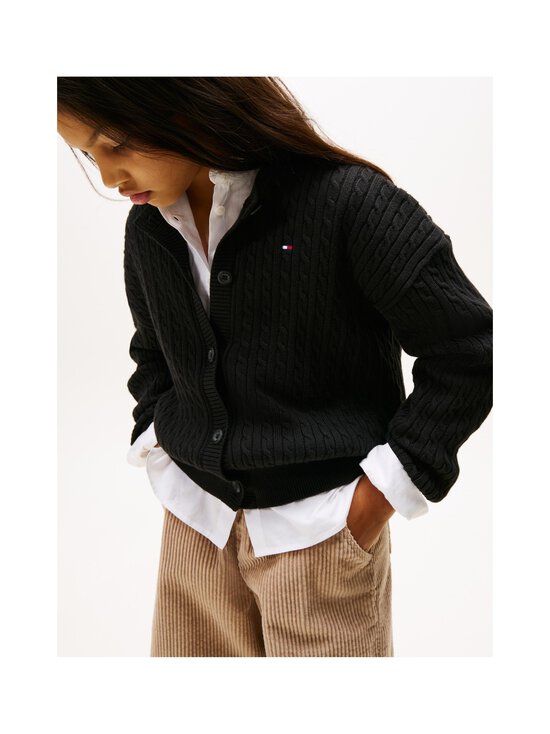Tommy Hilfiger - Pīnīšu adījuma adīta jaka - BDS BLACK - photo 5 Tommy Hilfiger - Pīnīšu adījuma adīta jaka - BDS BLACK | Stockmann - photo 5