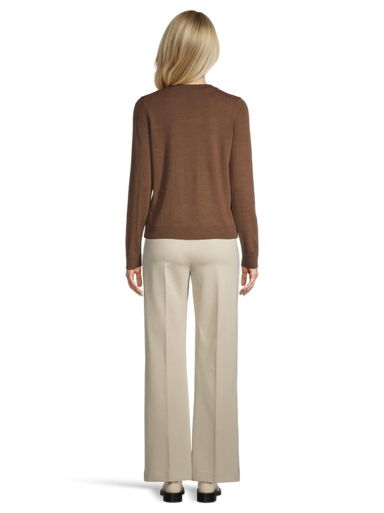 ESSENTIALS by Stockmann - Annie-merinoneulepusero - MID BROWN MEL 265528 | Stockmann - photo 3
