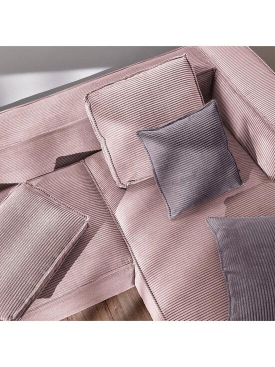 Kave Home - Blok-divaanisohva vaaleanpunainen vakosametti L 330 cm/oikea - PINK | Stockmann - photo 6