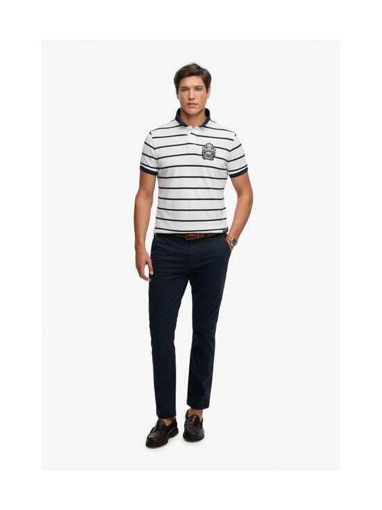 Superdry - Crest Stripe -pikeepaita - VCD OPTIC/NAVY STRIPE | Stockmann - photo 4