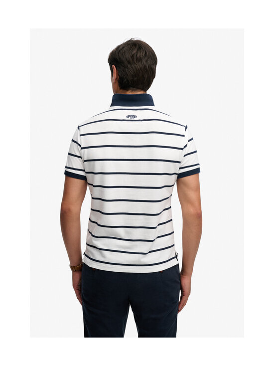 Superdry - Crest Stripe -pikeepaita - VCD OPTIC/NAVY STRIPE | Stockmann - photo 5