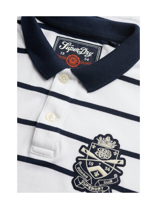 Superdry - Crest Stripe -pikeepaita - VCD OPTIC/NAVY STRIPE | Stockmann - photo 6
