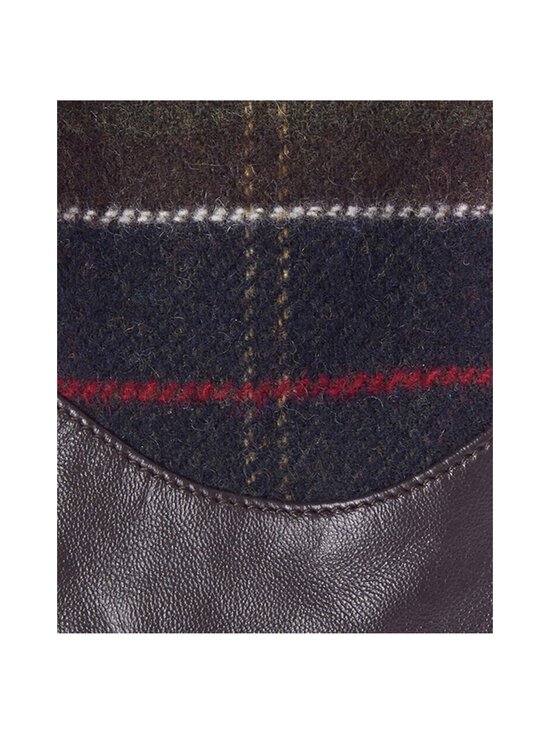 Barbour - Dee Tartan -nahkakäsineet - DARK BROWN | Stockmann - photo 4