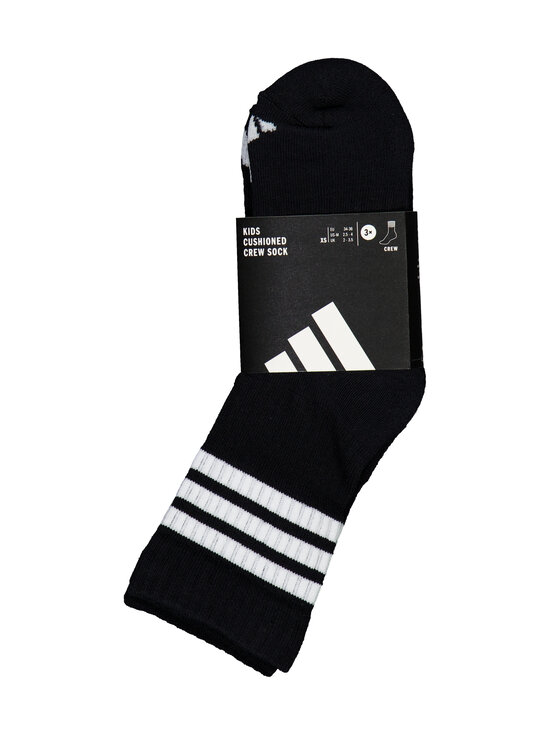 adidas Performance - Sokid Cushioned Crew 3 tk - KD1719 BLACK/WHITE/WHITE | Stockmann - photo 3