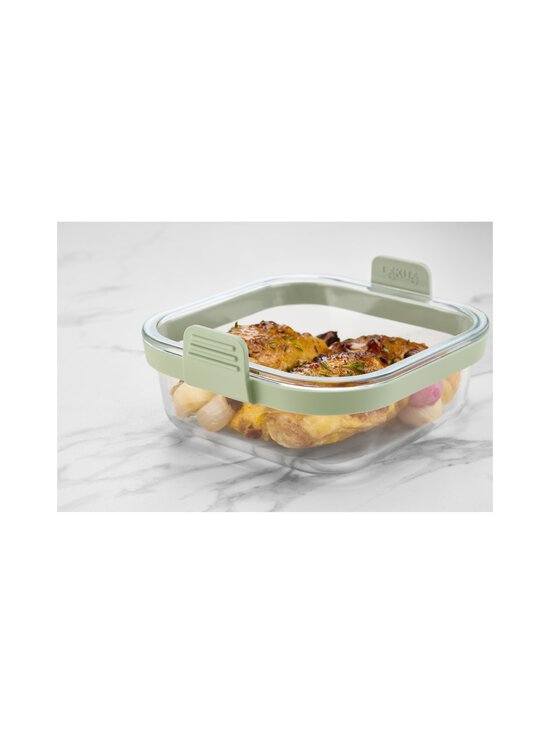 Lékué - Air Fryer Square -lasivuoka 9,4 x 19 x 17,5 cm - TRANSPARENT | Stockmann - photo 3