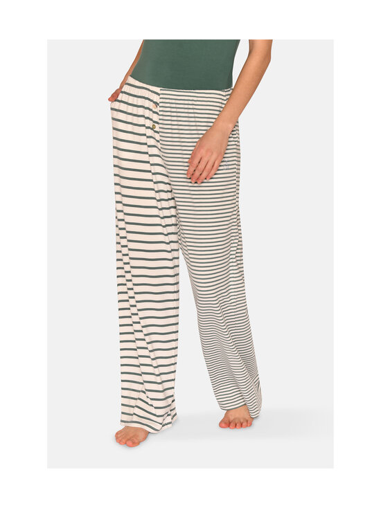 CCDK Copenhagen - Amy Loose -housut - 7059 SAGEBRUSH GREEN STRIPE | Stockmann - photo 5