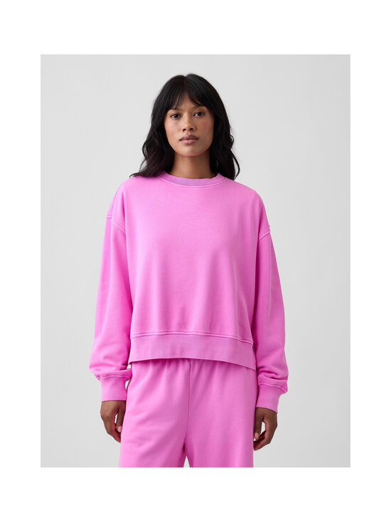 GAP - Oversized Crewneck džemperis ar sānu šķēlumiem - NEON PINK GLOW | Stockmann - photo 2