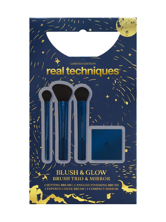 Real Techniques - Blush & Glow Brush Trio -lahjapakkaus - NOCOL | Stockmann - photo 1