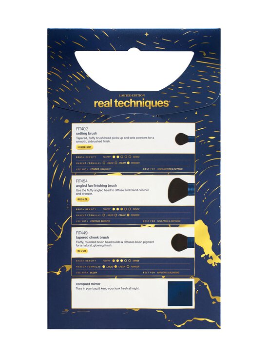 Real Techniques - Blush & Glow Brush Trio -lahjapakkaus - NOCOL | Stockmann - photo 3