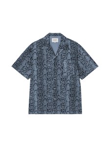 Carhartt WIP - Snake Camo -kauluspaita - 3QBGD SNAKE CAMO, VELVET BLUE /GARMENT DYED | Stockmann