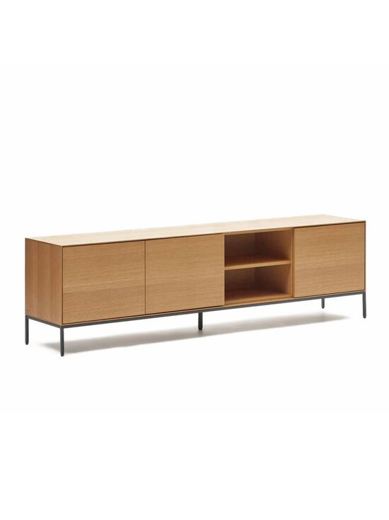 Kave Home - Vedrana-tv-taso tammi/musta 195 x 55 cm - BEIGE | Stockmann - photo 1