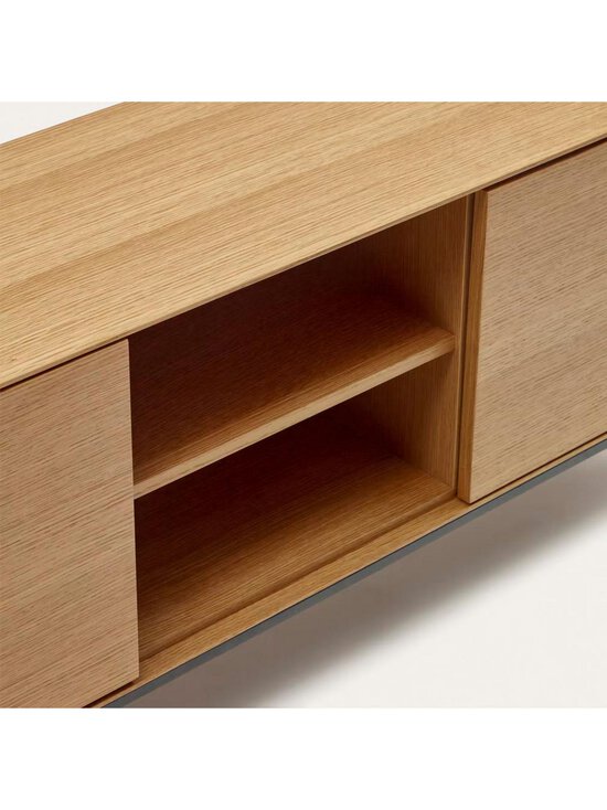Kave Home - Vedrana-tv-taso tammi/musta 195 x 55 cm - BEIGE | Stockmann - photo 5