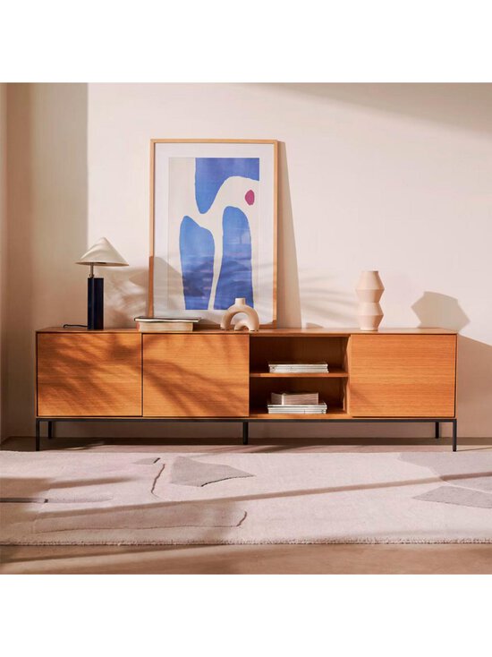 Kave Home - Vedrana-tv-taso tammi/musta 195 x 55 cm - BEIGE | Stockmann - photo 6