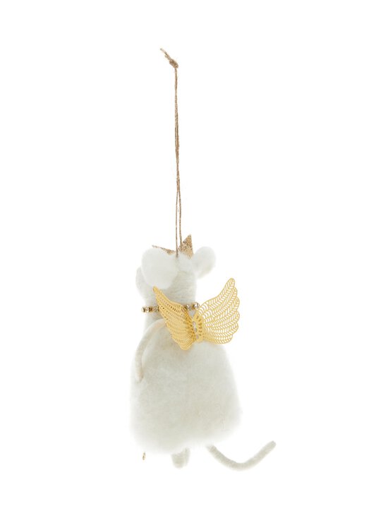Casa Stockmann - Mouse with Star Ziemassvētku eglītes rotājums 10,7 cm - WHITE | Stockmann - photo 2