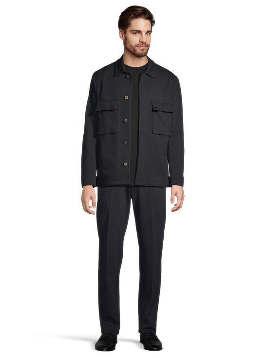 Michael Kors - Structured Perf Knit Overshirt -bleiseri - 411 NAVY | Stockmann - photo 4