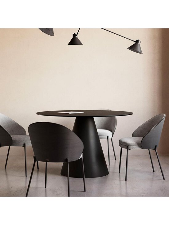 Kave Home - Eamy-tuoli vaaleanharmaa / musta - BLACK | Stockmann - photo 7