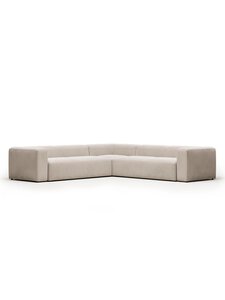 Kave Home - Blok-kulmasohva beige 320 x 320 cm - BEIGE | Stockmann