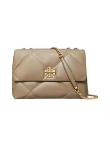 Tory Burch - Kira Diamond Quilt -nahkalaukku - TAUPE OAK | Stockmann