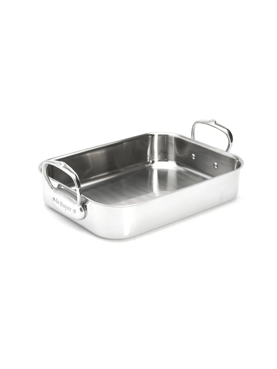 De Buyer - Roaster Affinity tērauda cepamtrauks 35 x 25 cm - STEEL | Stockmann - photo 1